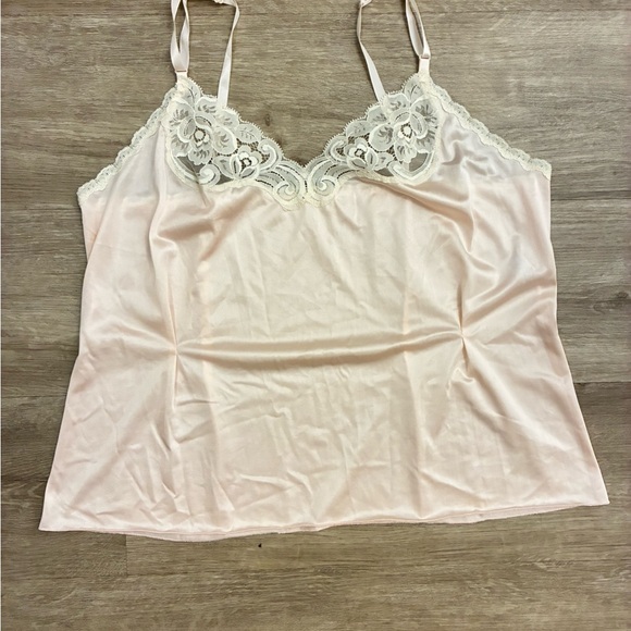 Other - Lace Trim Satin Camisole